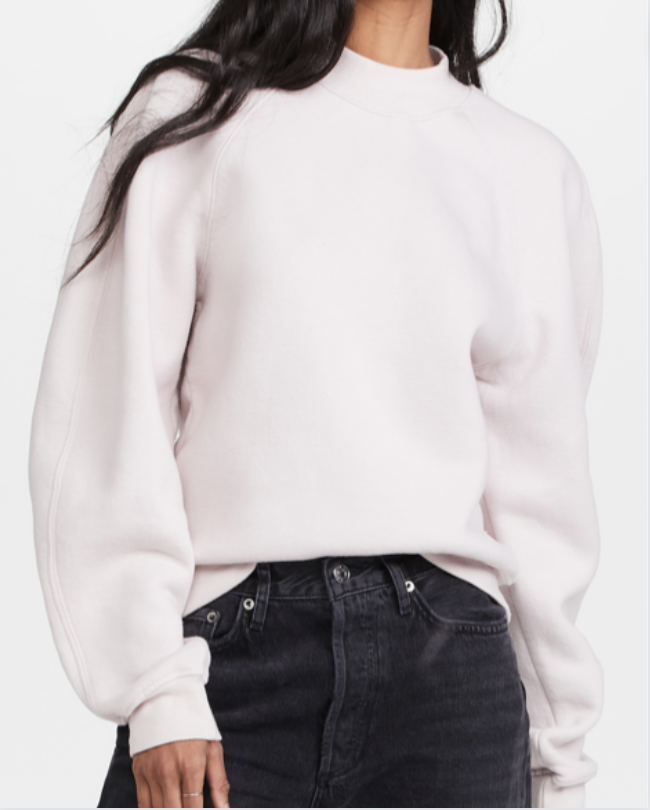 Taron Mock Neck Sweatshirt