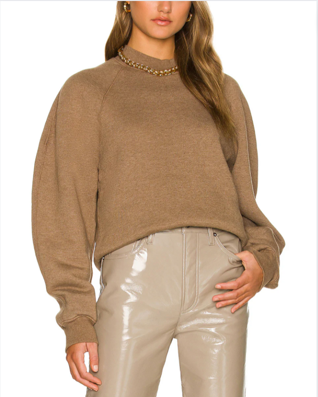 Taron Mock Neck Sweatshirt