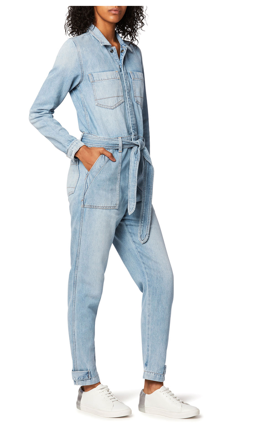 The Alexa Denim Jumpsuit