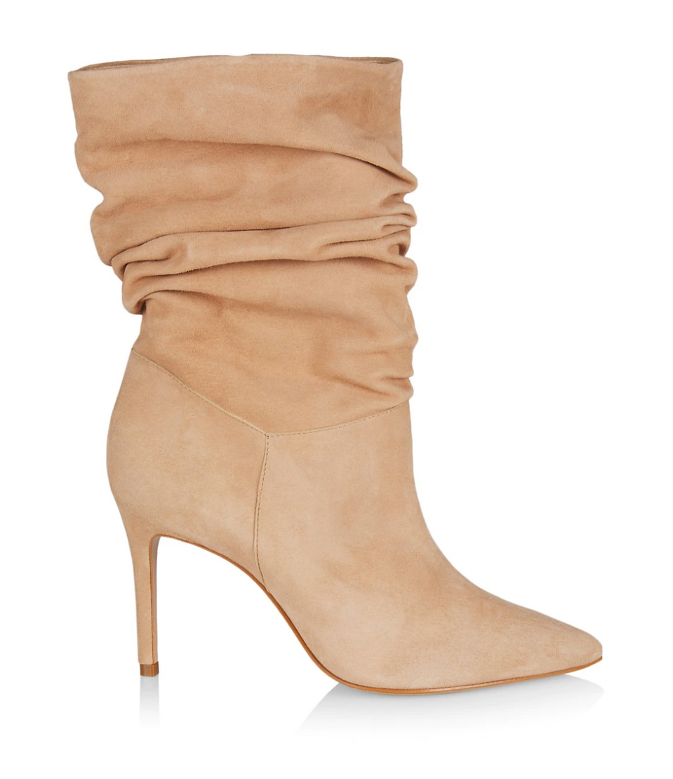 Ashlee Slouch High-Heel Booties